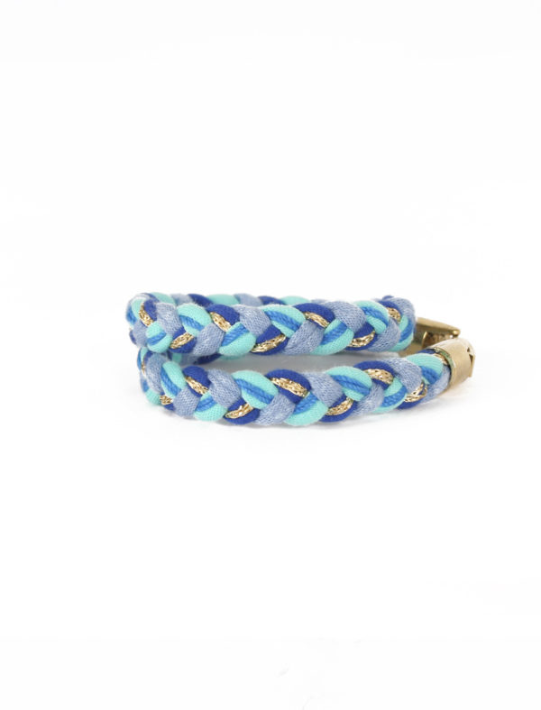 Hues of Blue Friendship Bracelet