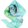 Turquoise Multi-Patterned Lily Wrap