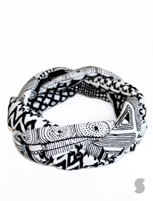 Multi-Patterned Padded Headband