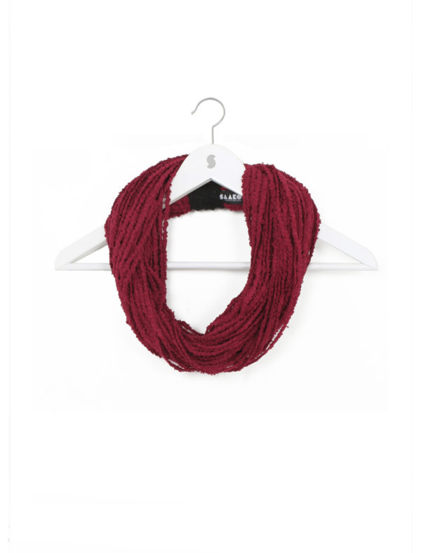 Red Nest Infinity Scarf