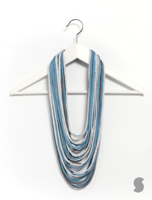 Earth-Tone Scarf-Lace