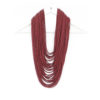 Winter Red Scarf-Lace
